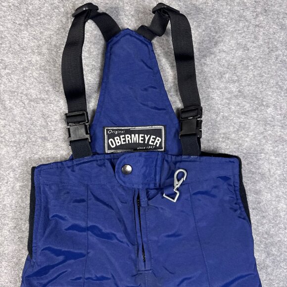 Obermeyer Kids Size 6 Blue Insulated Snow Bib Pants With Adjustable Straps & "I- - Picture 2 of 16